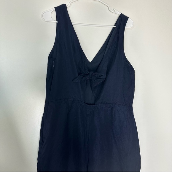 Banana Republic jumpsuit back tie linen blend - Picture 5 of 16